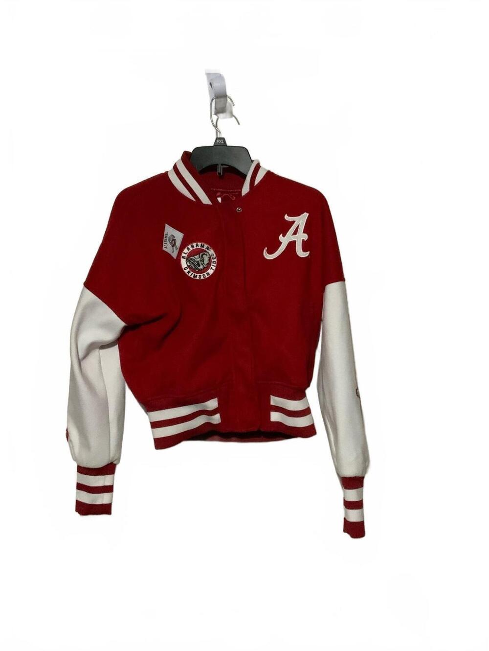 Erin Andrews Alabama Crimson Tide Varsity Jacket Medium